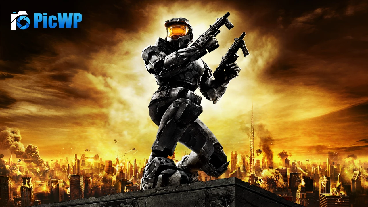Halo 2 Master Chief 4K PC Wallpaper