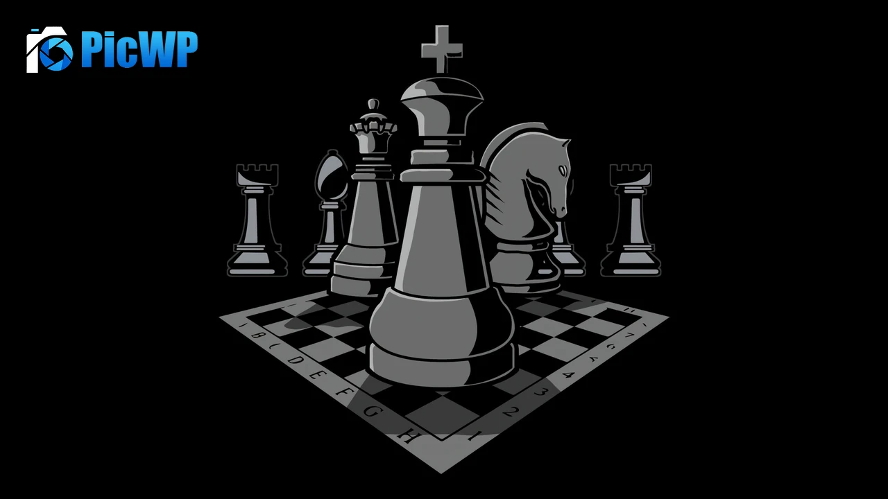 Chessboard AMOLED 4K PC Wallpaper