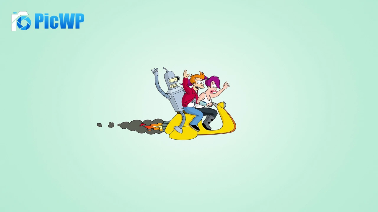 Futurama Cartoon 4K PC Wallpaper