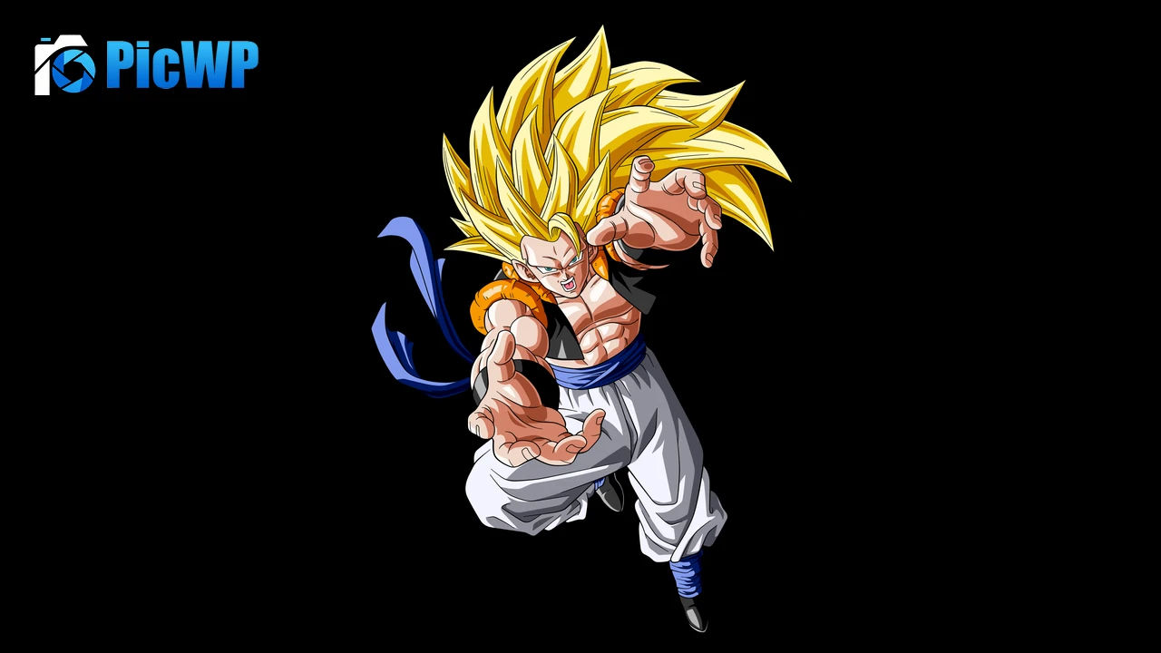Gogeta AMOLED 4K PC Wallpaper