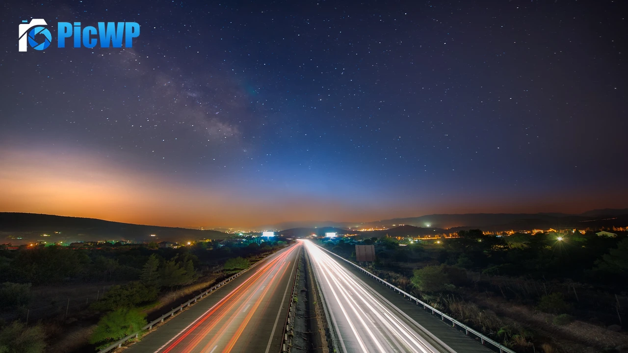 Highway Limassol city 4K PC Wallpaper