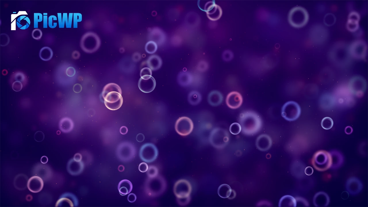 Bubbles Bokeh 4K PC Wallpaper