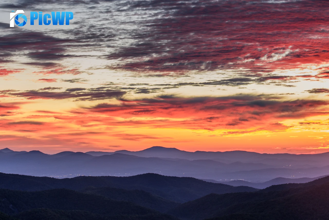 Blue Ridge Parkway Blue Ridge Mountains 4K PC Wallpaper