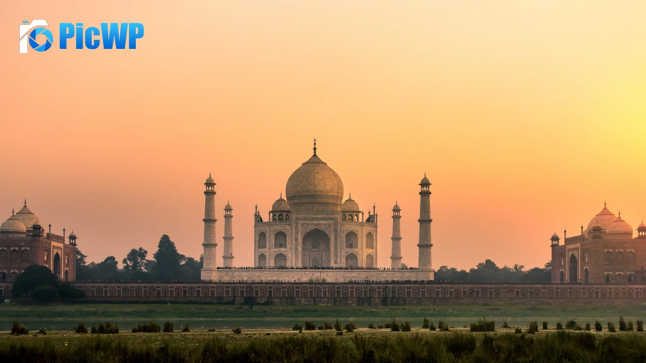 Taj Mahal India 4K PC Wallpaper