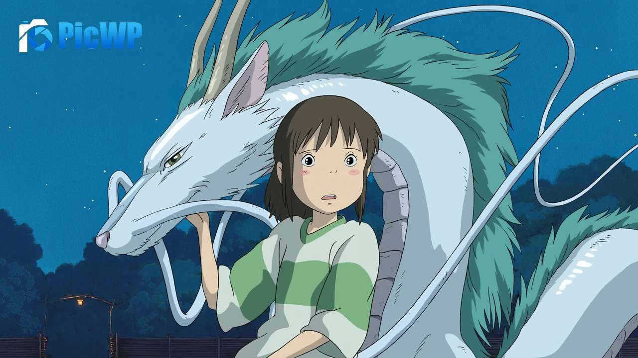 Haku (Spirited Away) Dragon 4K PC Wallpaper
