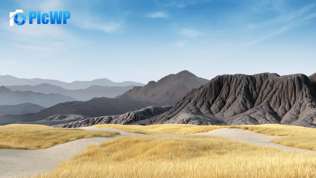 Mountains Clear sky 4K PC Wallpaper
