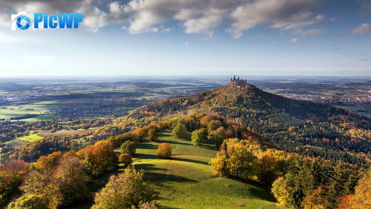 Castle Landscape 4K PC Wallpaper