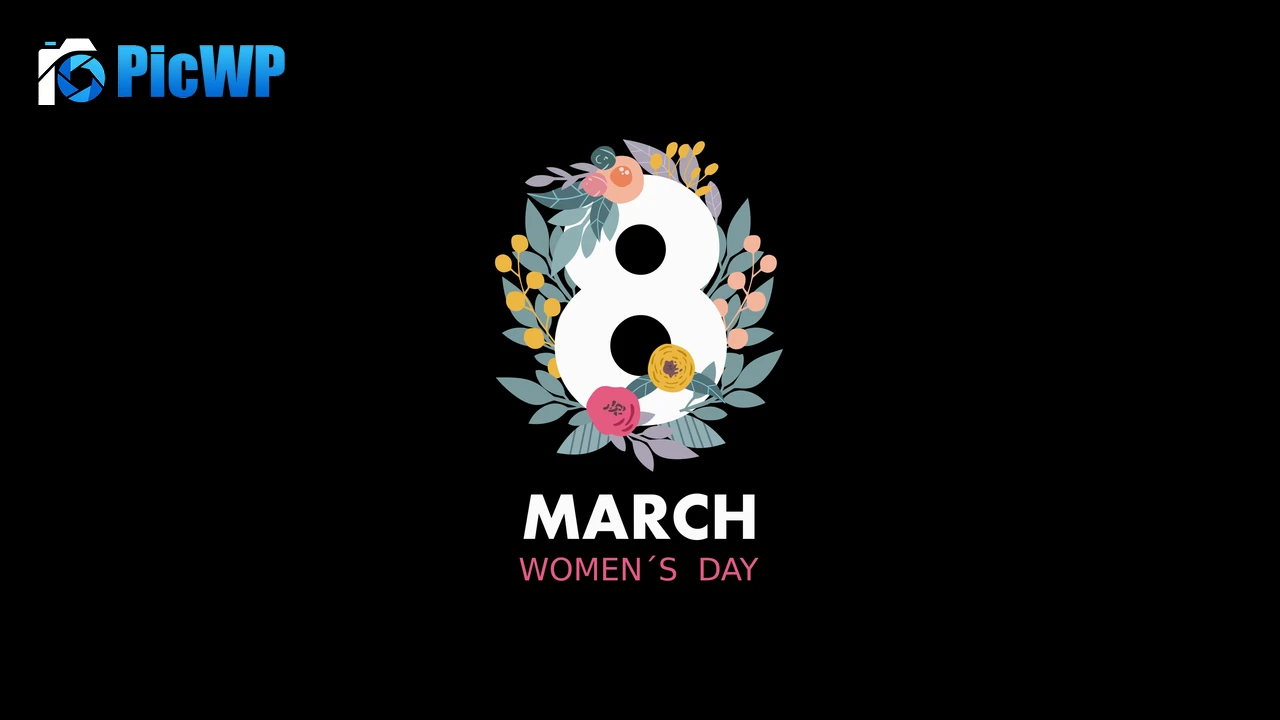Women's Day AMOLED 4K PC Wallpaper