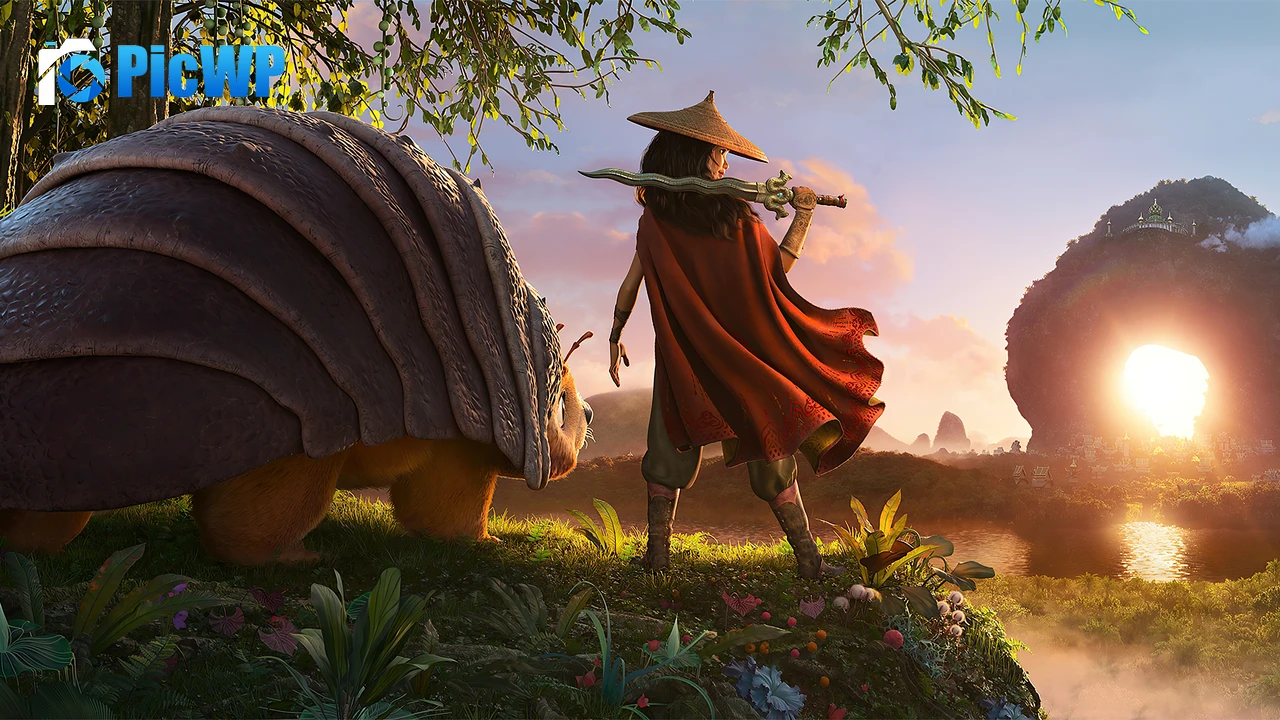 Raya and the Last Dragon Walt Disney Animation 4K PC Wallpaper