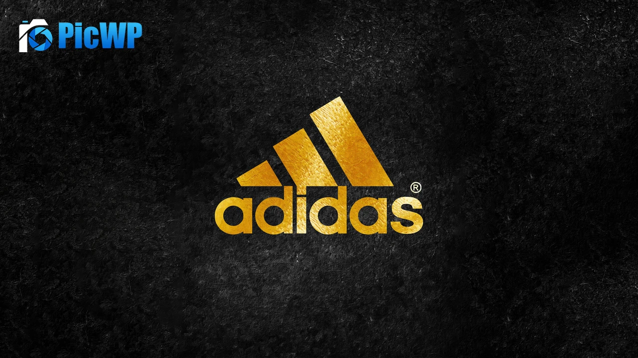 Adidas Golden 4K PC Wallpaper