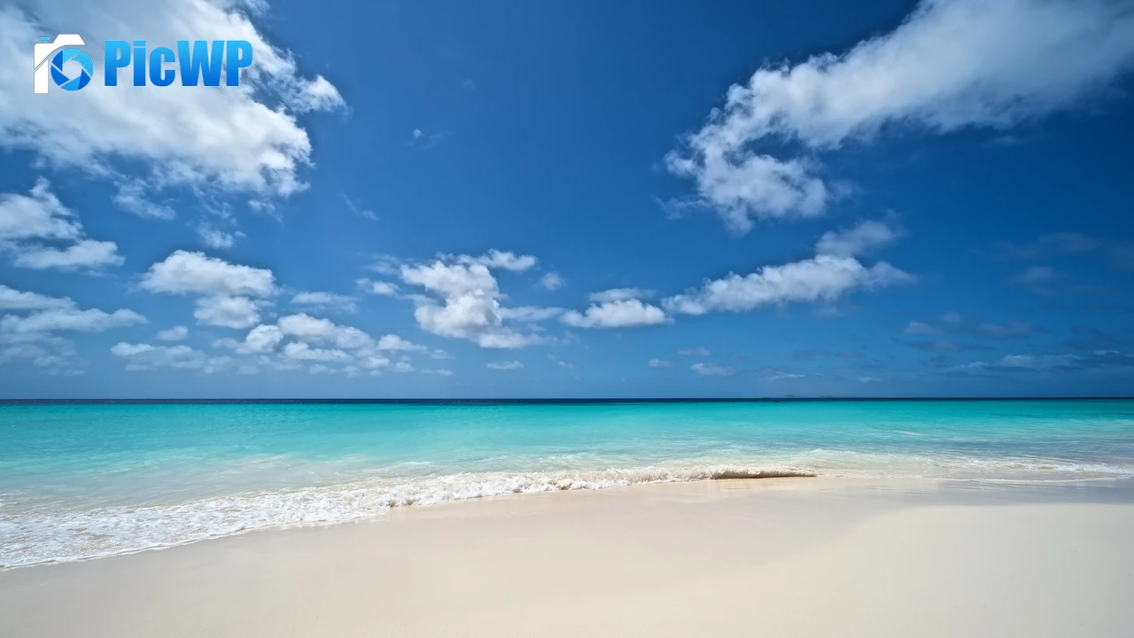 Beach Seascape 4K PC Wallpaper