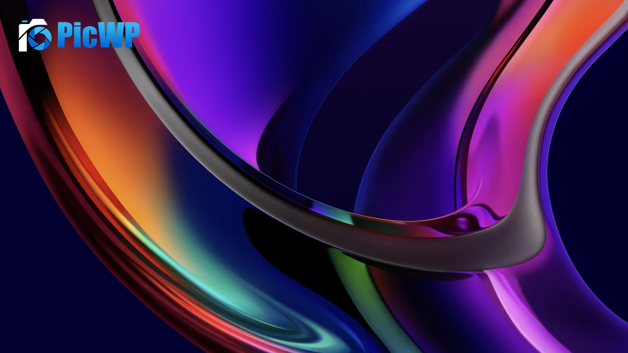 Iridescence macOS Big Sur 4K PC Wallpaper