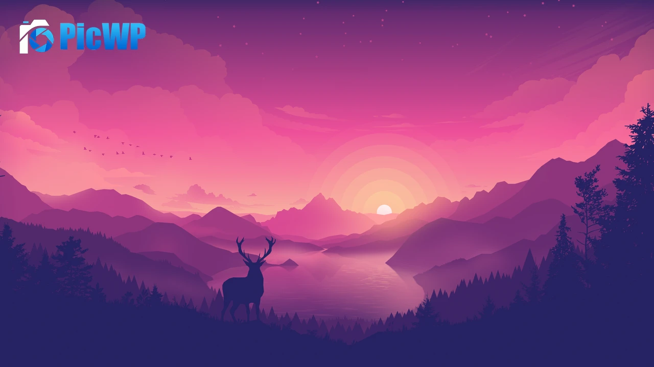 Scenery Pink 4K PC Wallpaper