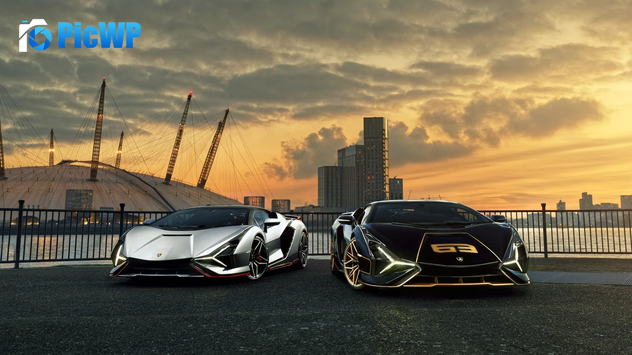 Lamborghini Sián FKP 37 Exotic car 4K PC Wallpaper