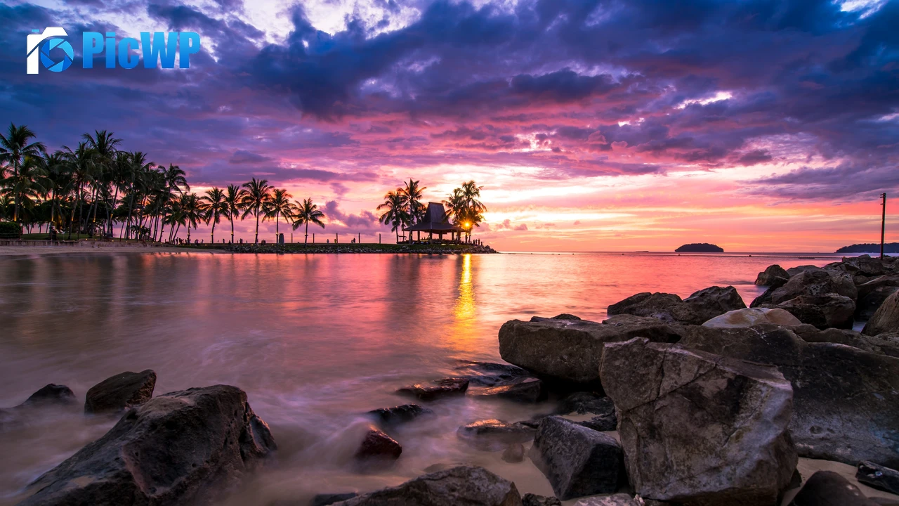 Tanjung Aru Resort Kota Kinabalu 4K PC Wallpaper