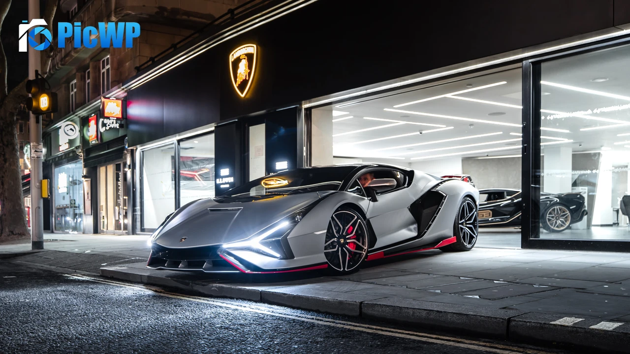 Lamborghini Sián FKP 37 2021 4K PC Wallpaper