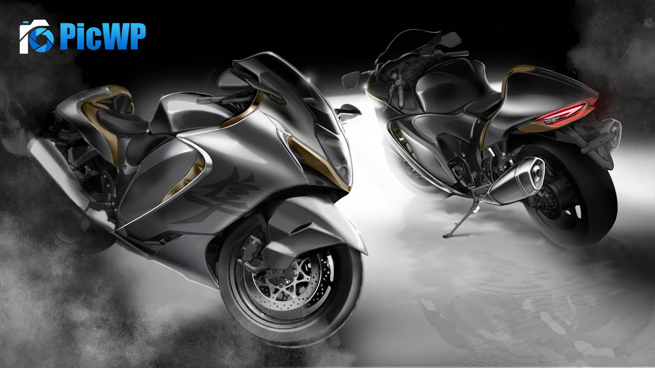 Suzuki Hayabusa Concept design 4K PC Wallpaper