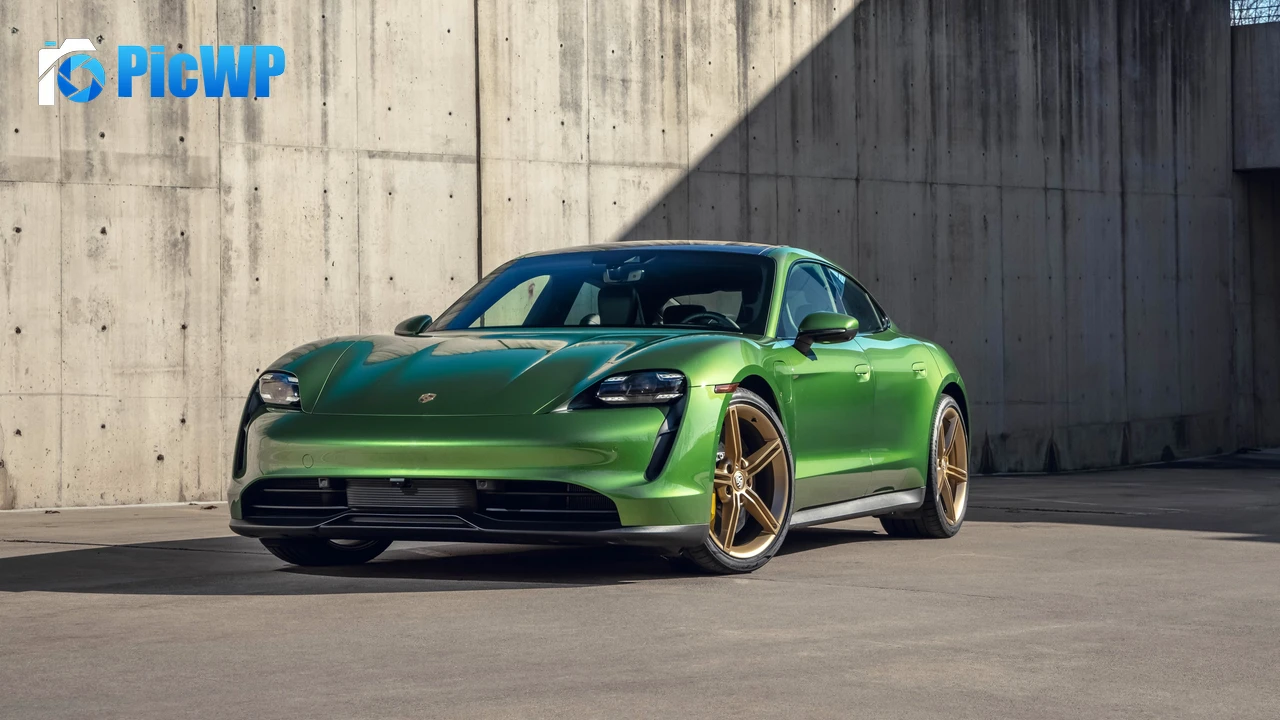 Porsche Taycan 4S 4K PC Wallpaper