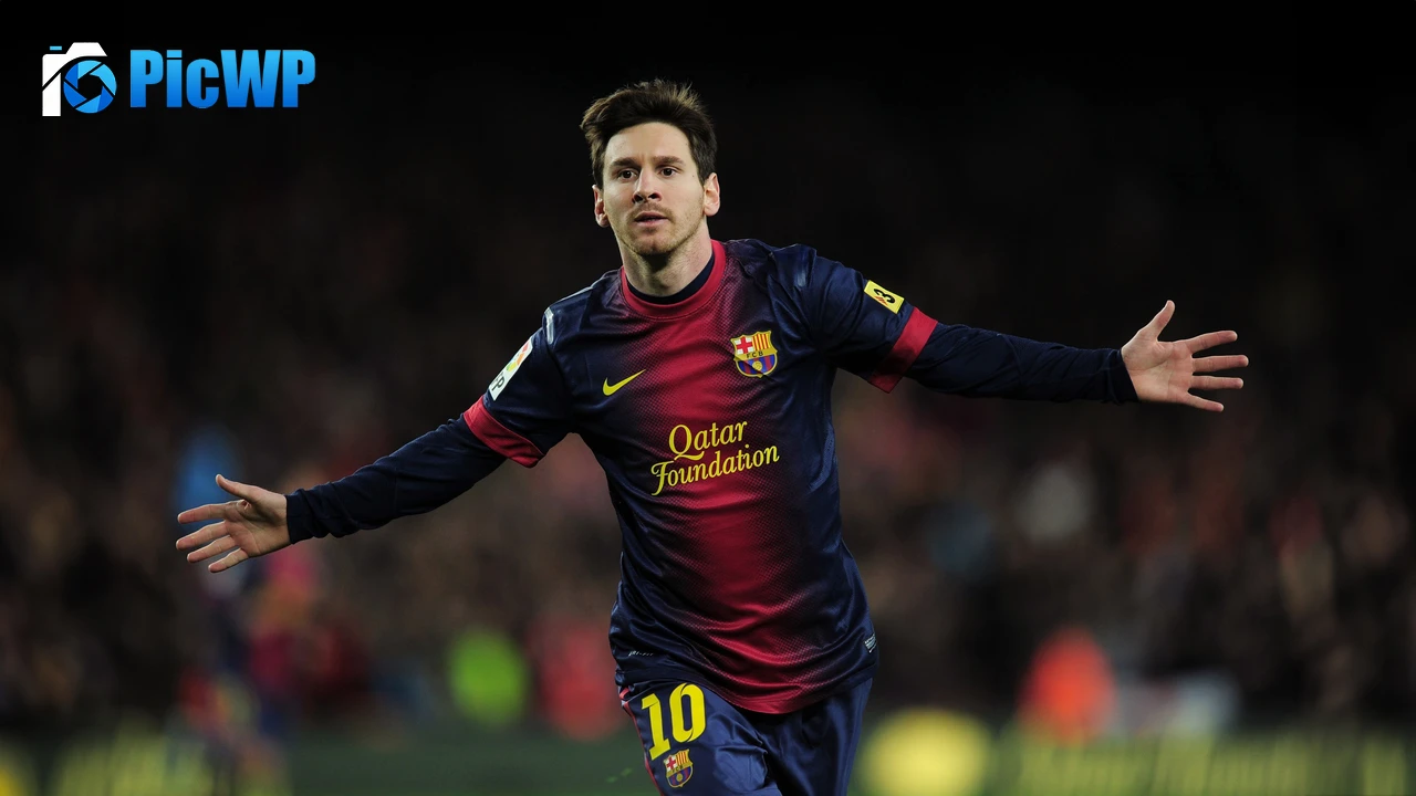 FCB Lionel Messi 4K PC Wallpaper