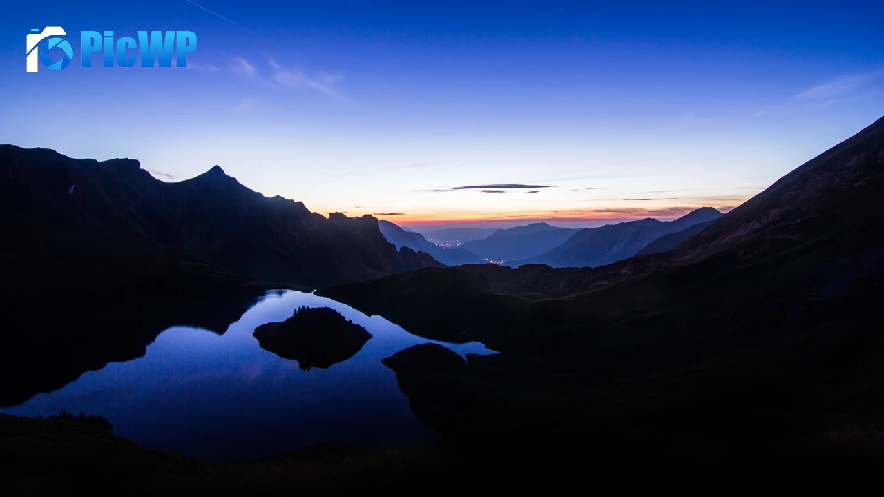 Schrecksee Lake Sunset 4K PC Wallpaper
