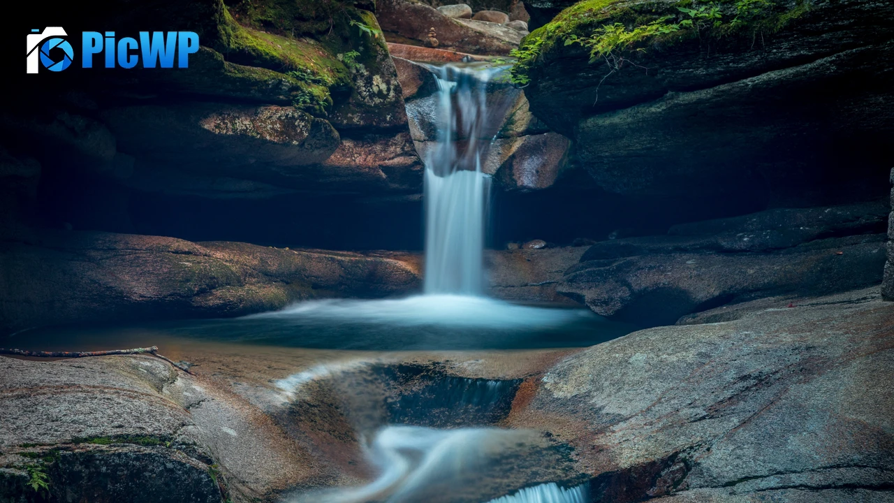 Sabbaday falls New Hampshire 4K PC Wallpaper