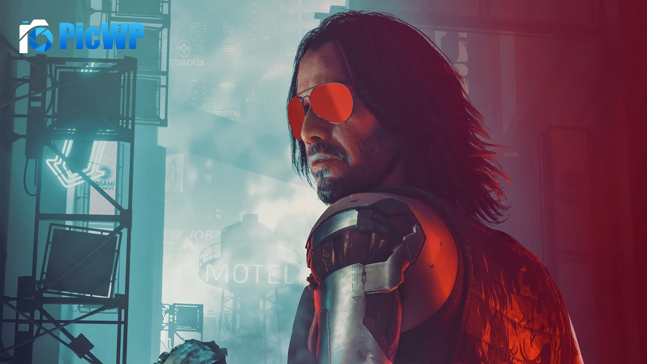 Keanu Reeves Johnny Silverhand 4K PC Wallpaper