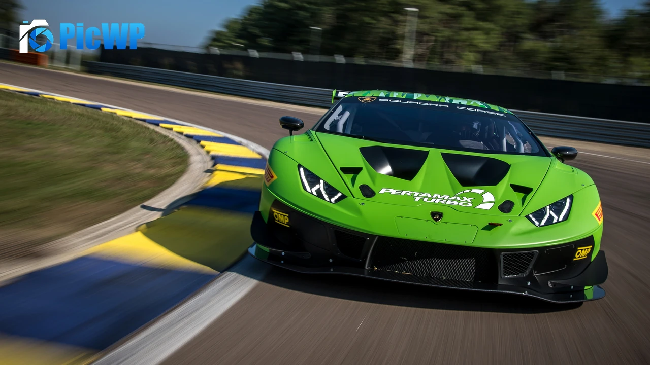 Lamborghini Huracan GT3 EVO 2021 4K PC Wallpaper