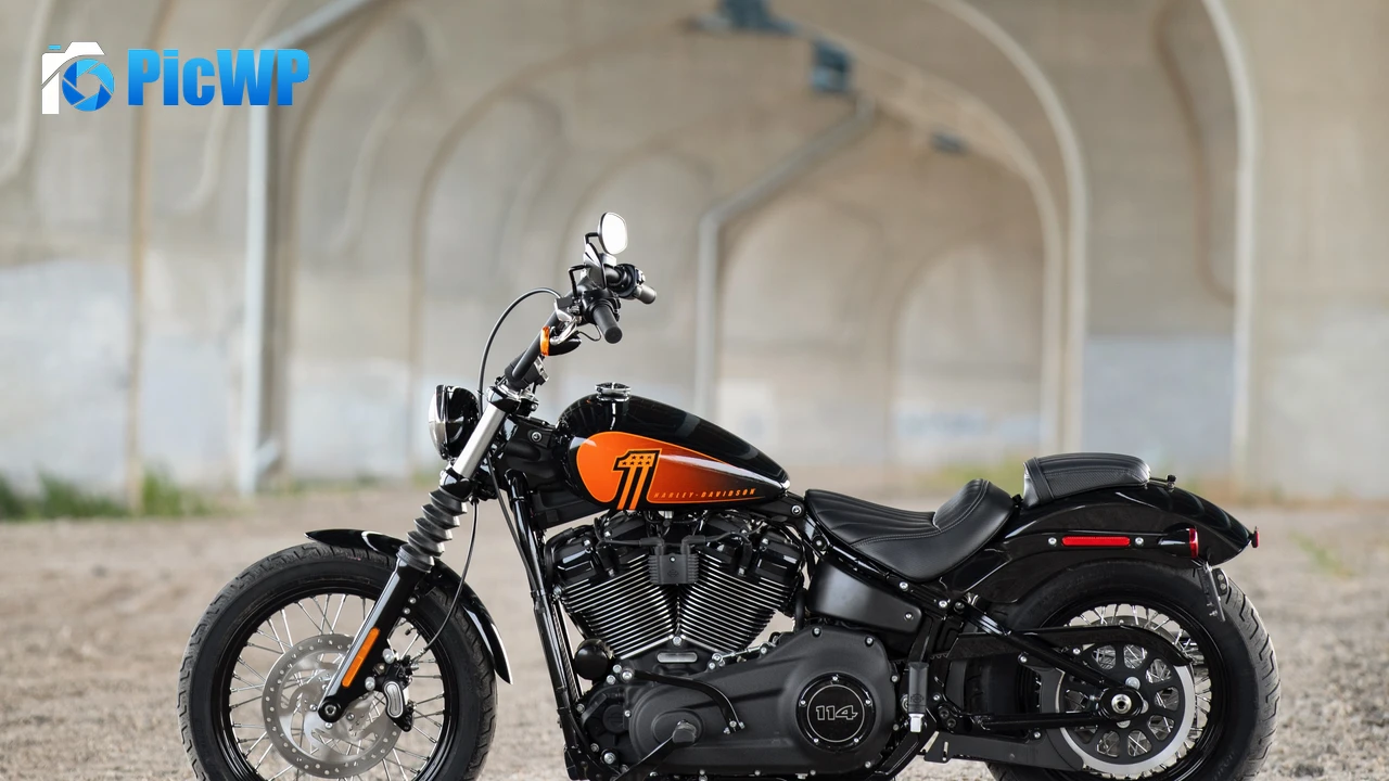 Harley-Davidson Street Bob 114 2021 4K PC Wallpaper