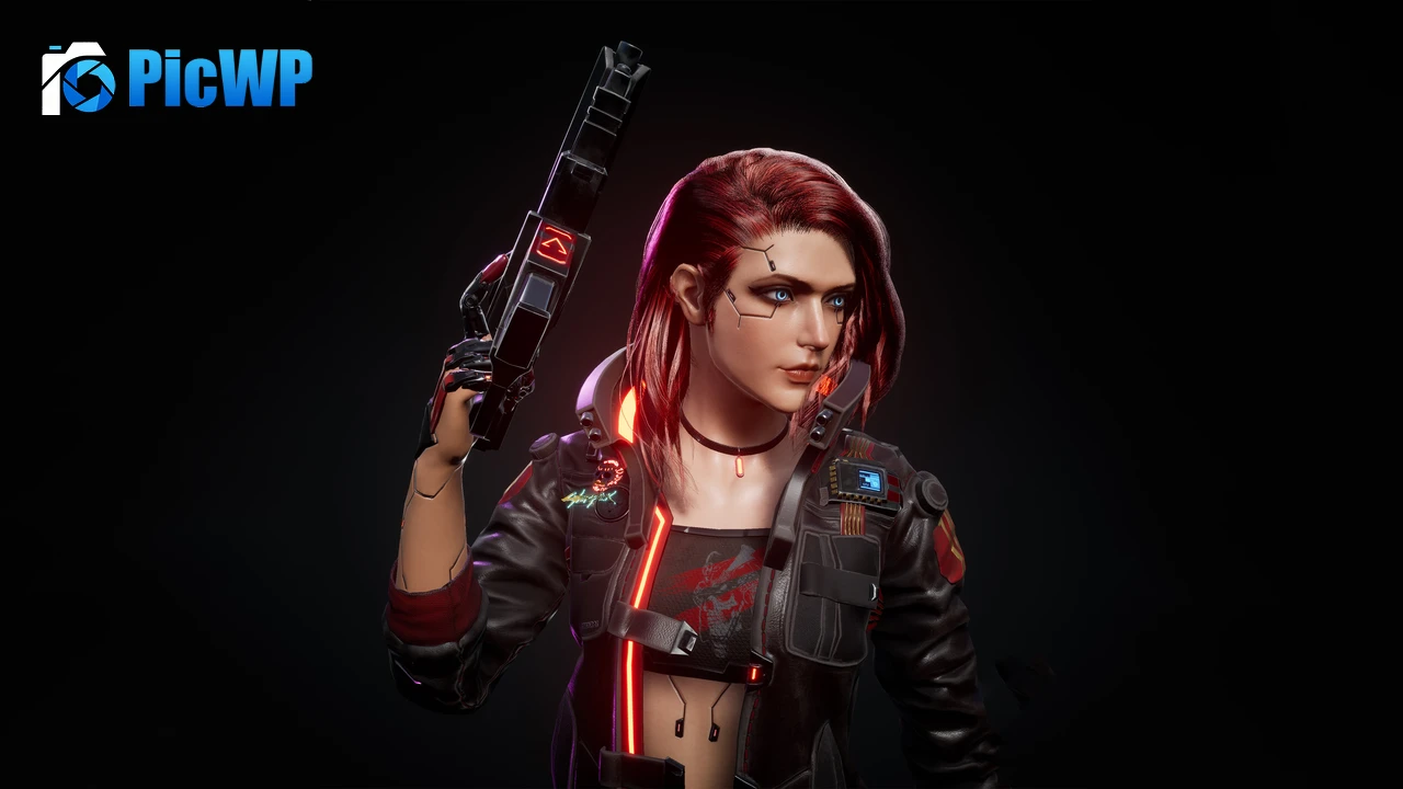 Female V Artwork 4K PC Wallpaper