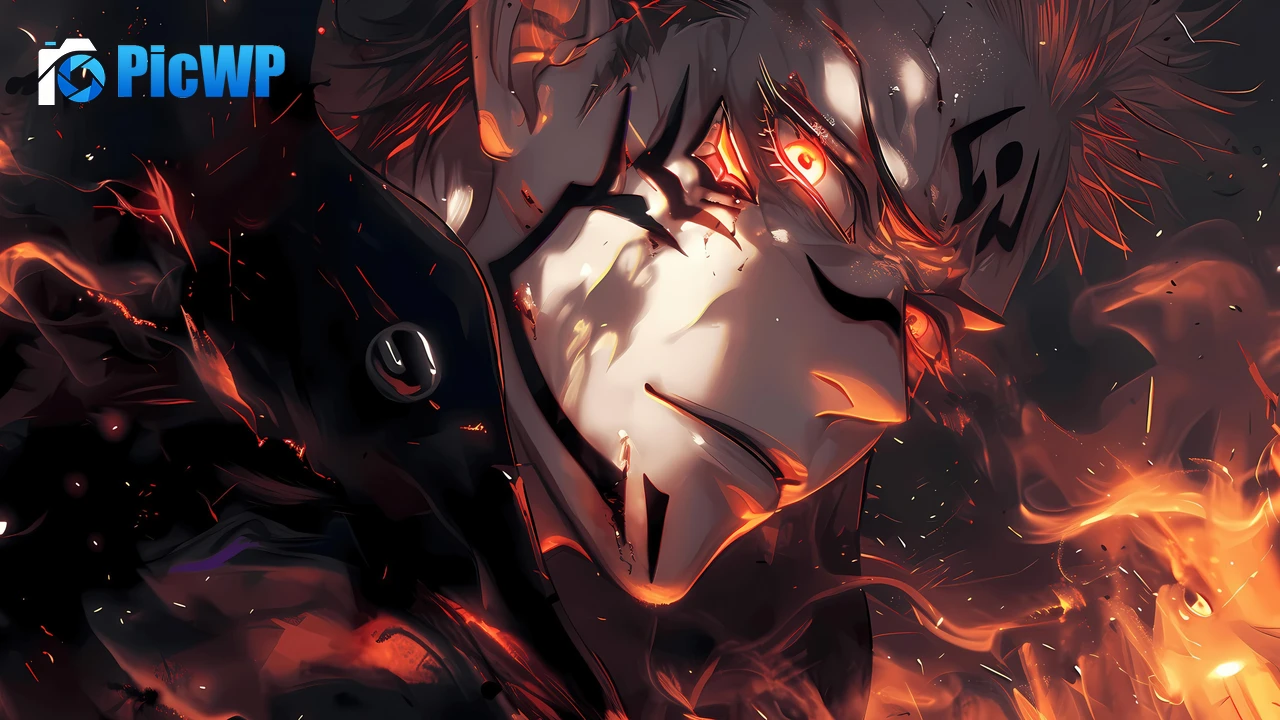 Sukuna Angry 4K PC Wallpaper