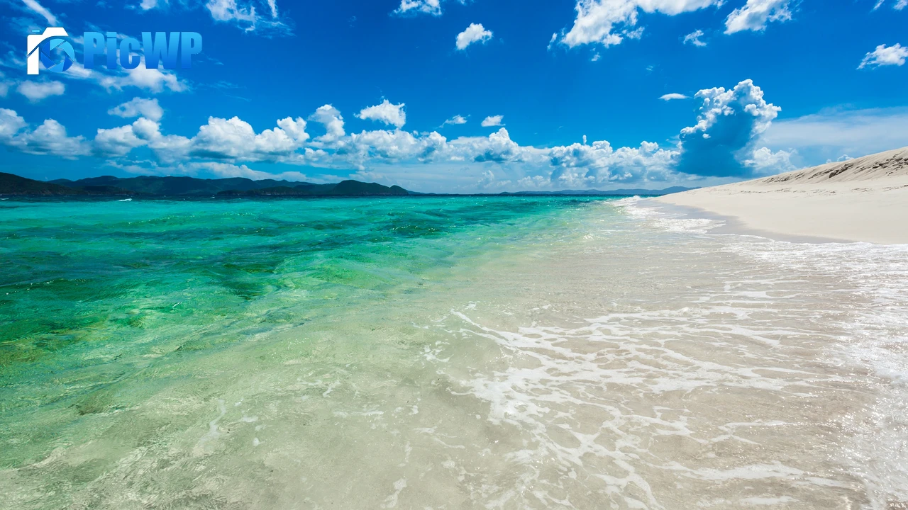 Sandy Cay Island British Virgin Islands 4K PC Wallpaper