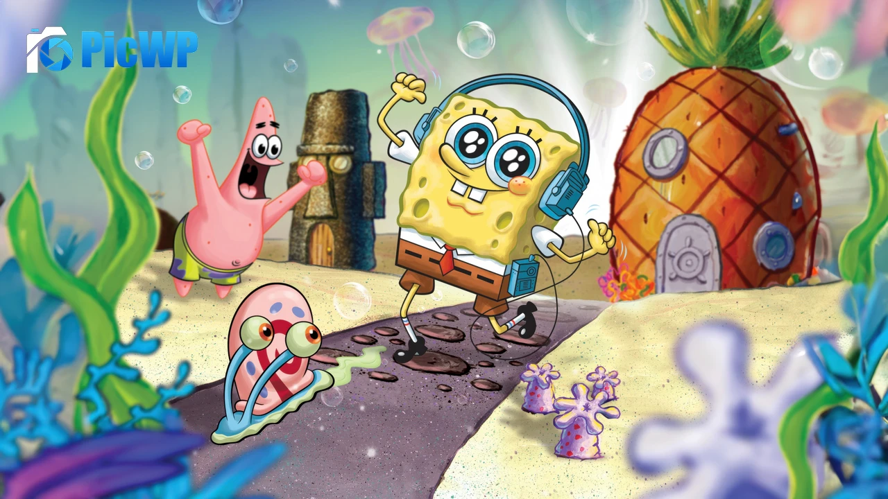 SpongeBob SquarePants Comedy 4K PC Wallpaper