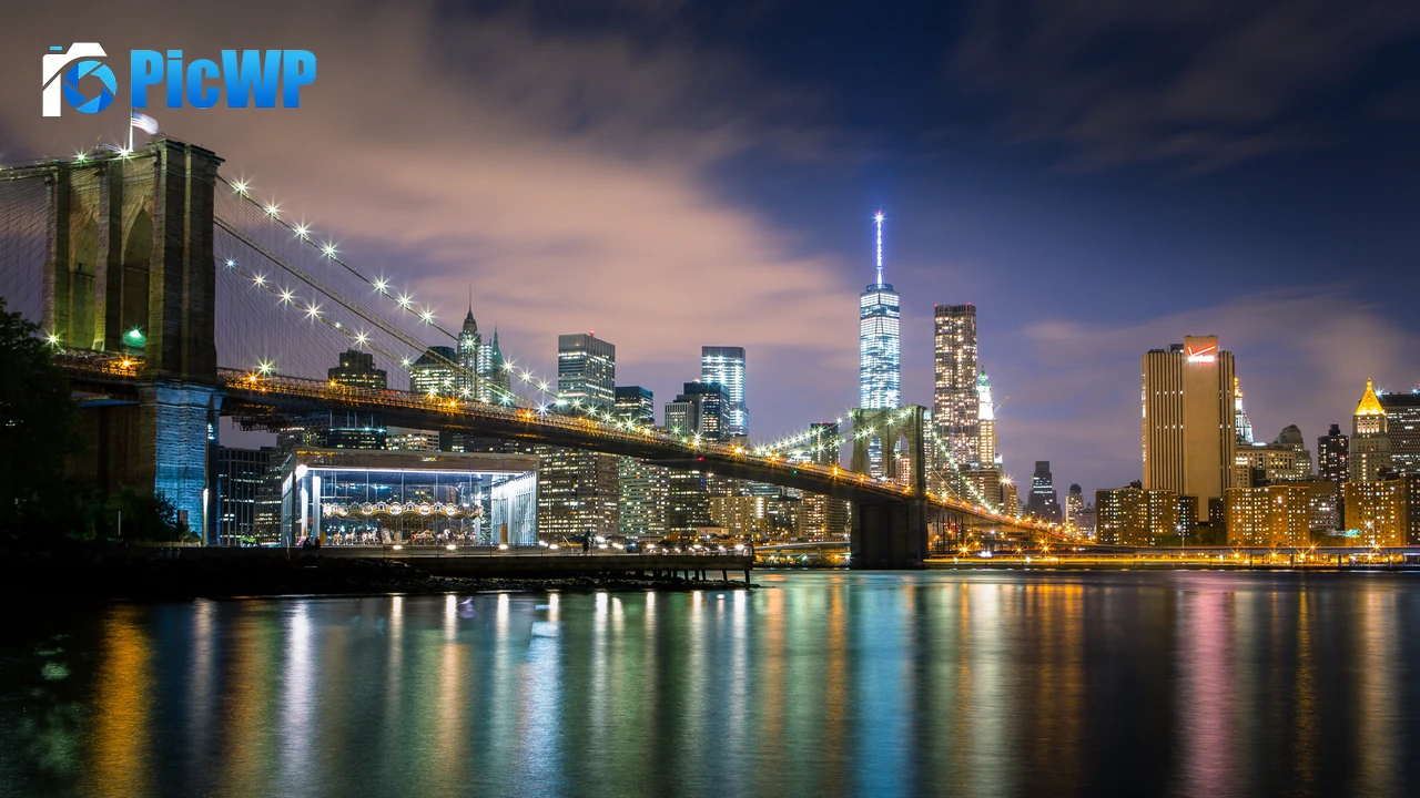 Brooklyn Bridge Reflections 4K PC Wallpaper