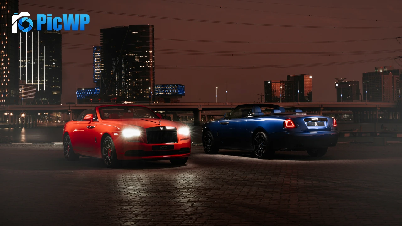 Rolls-Royce Dawn Black Badge 2021 4K PC Wallpaper