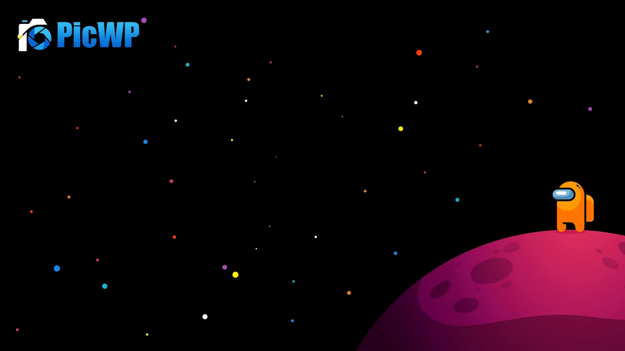 Among Us Minimalist 4K PC Wallpaper