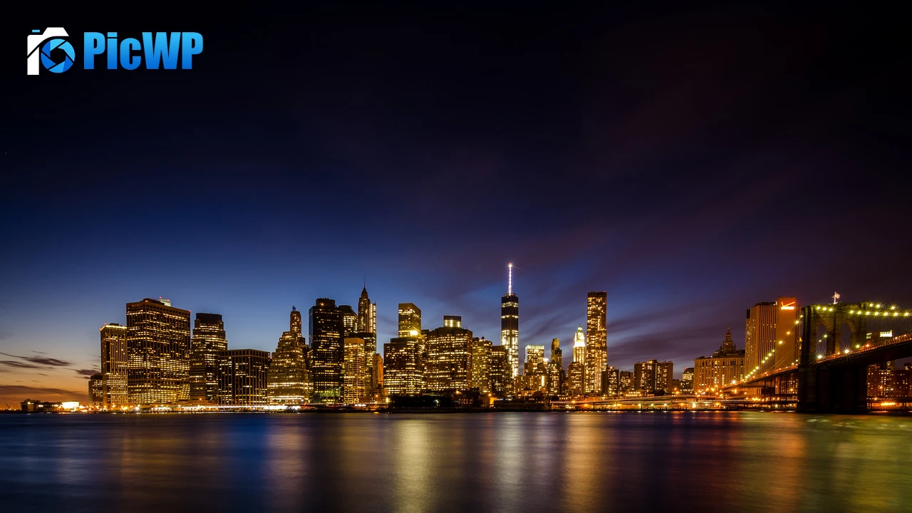 New York City Long exposure 4K PC Wallpaper