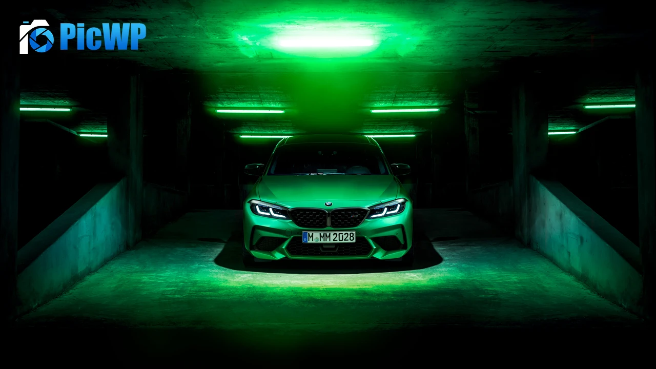 BMW M2 Green 4K PC Wallpaper