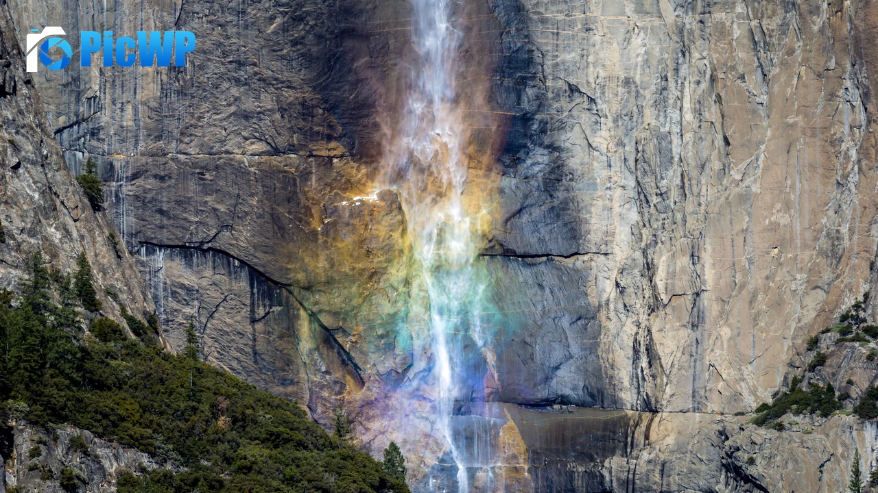Yosemite Falls Yosemite National Park 4K PC Wallpaper