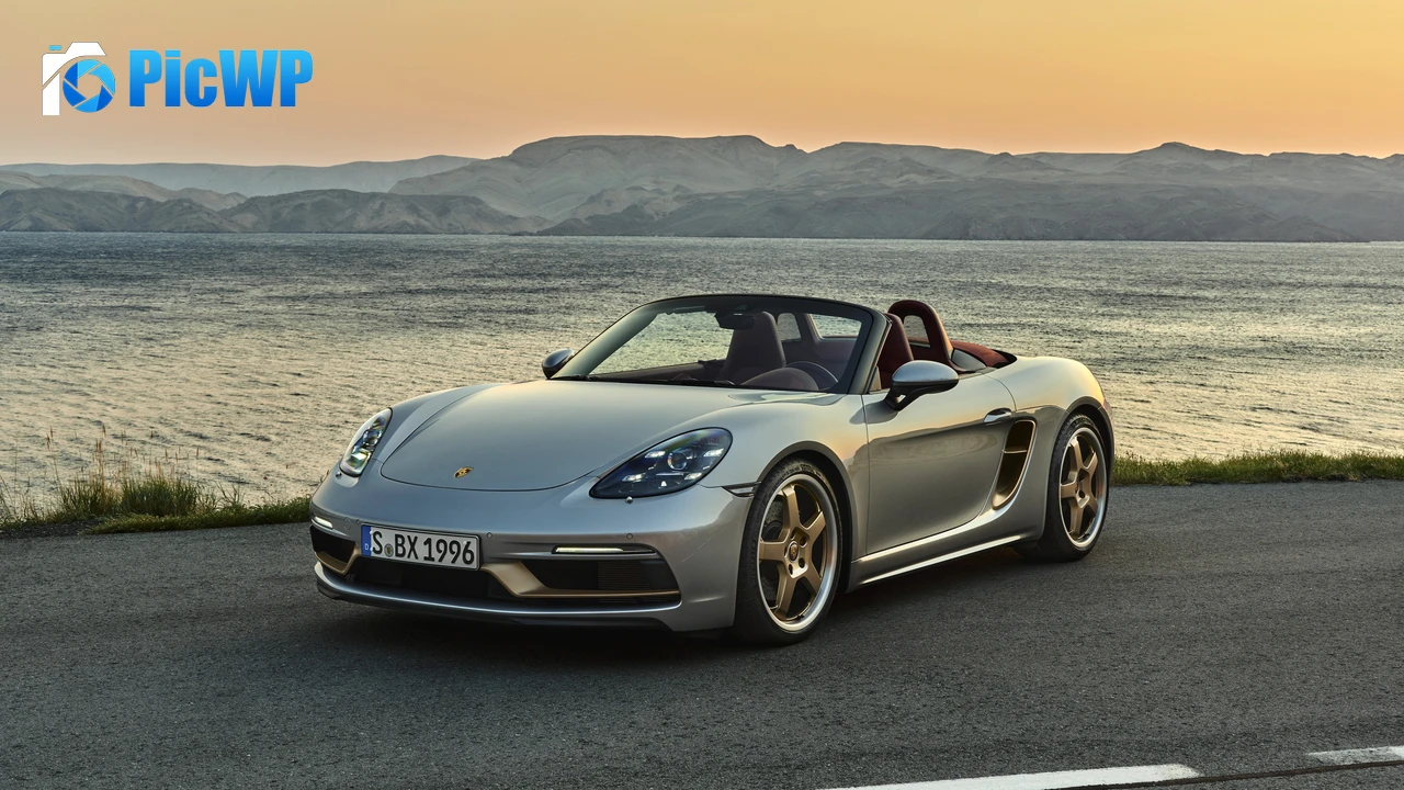 Porsche Boxster 25 Jahre 2021 4K PC Wallpaper