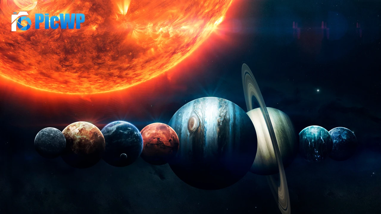 Solar system Planets 4K PC Wallpaper