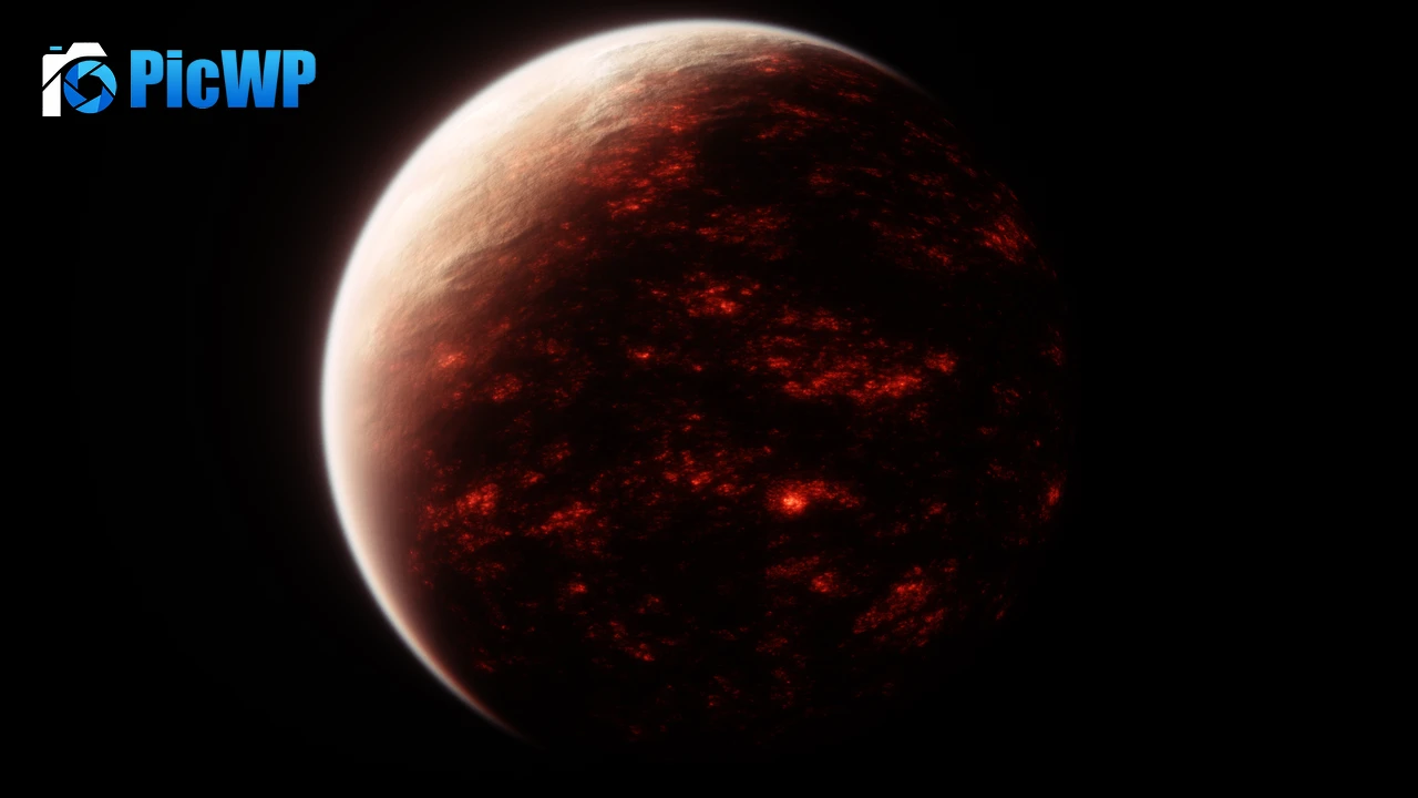 Red planet Burning 4K PC Wallpaper