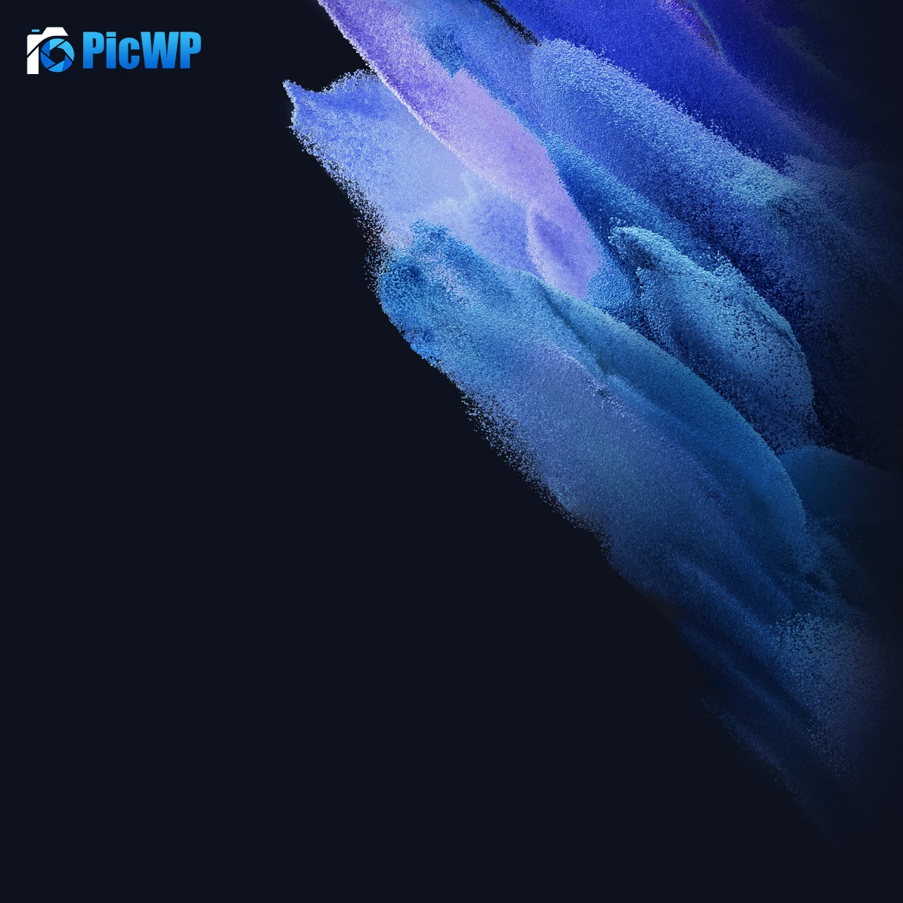 Samsung Galaxy S21 Blue 4K Fold Wallpaper