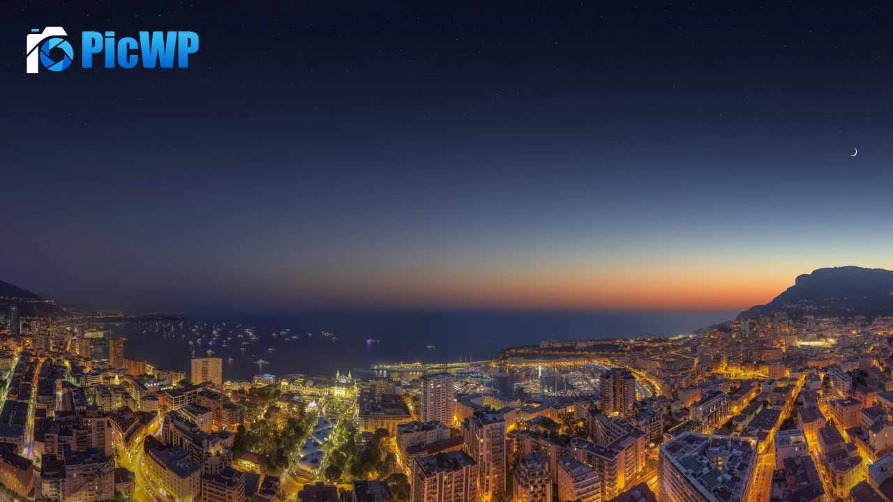 Monaco Yacht Show Cityscape 4K PC Wallpaper