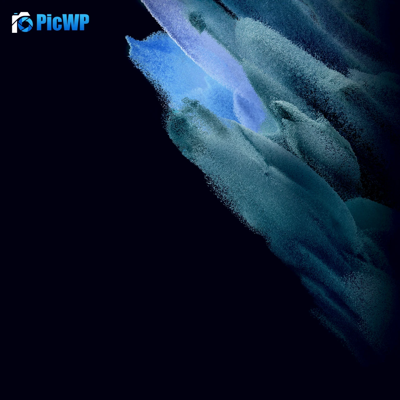 Samsung Galaxy S21 Turquoise 4K Fold Wallpaper