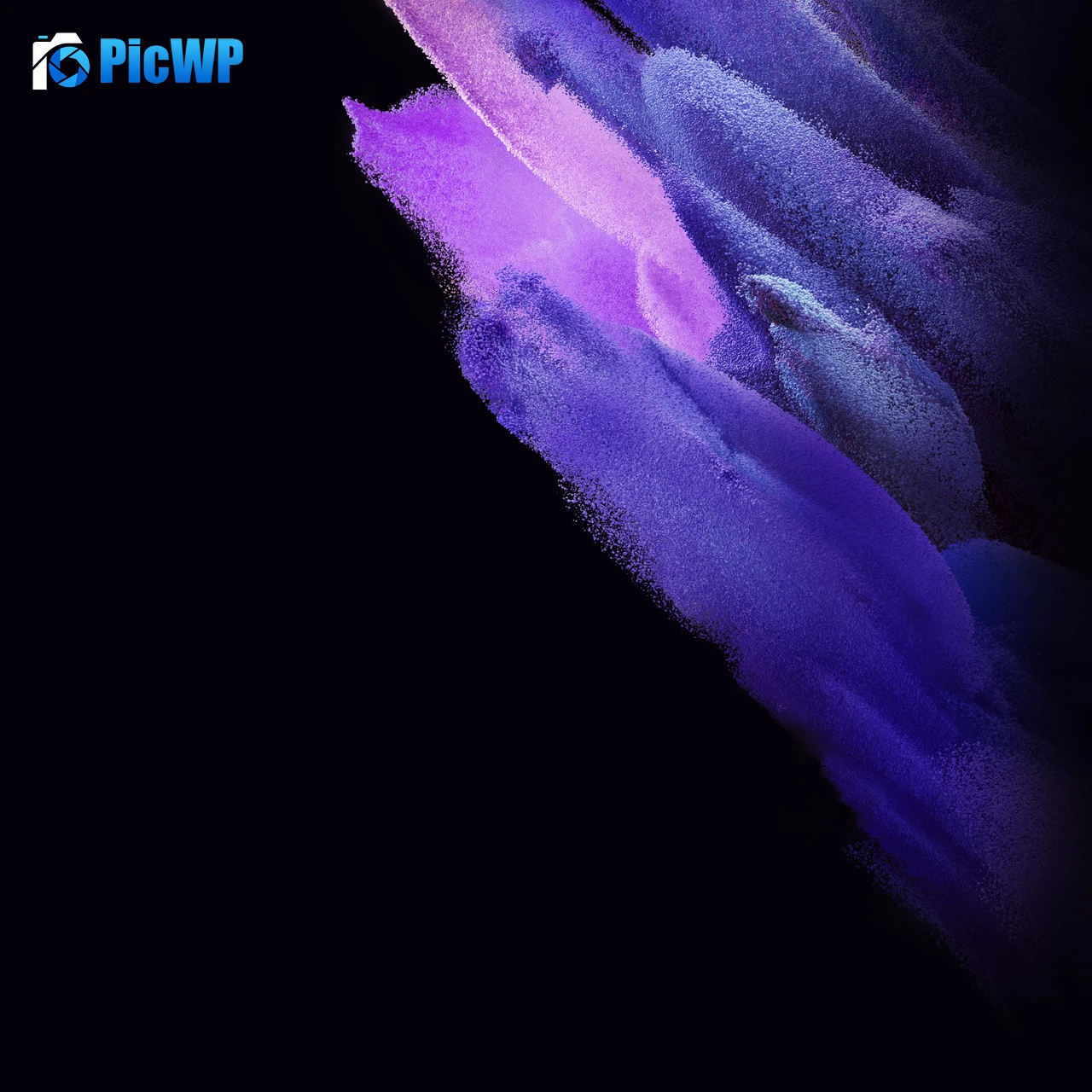 Samsung Galaxy S21 Purple 4K Fold Wallpaper
