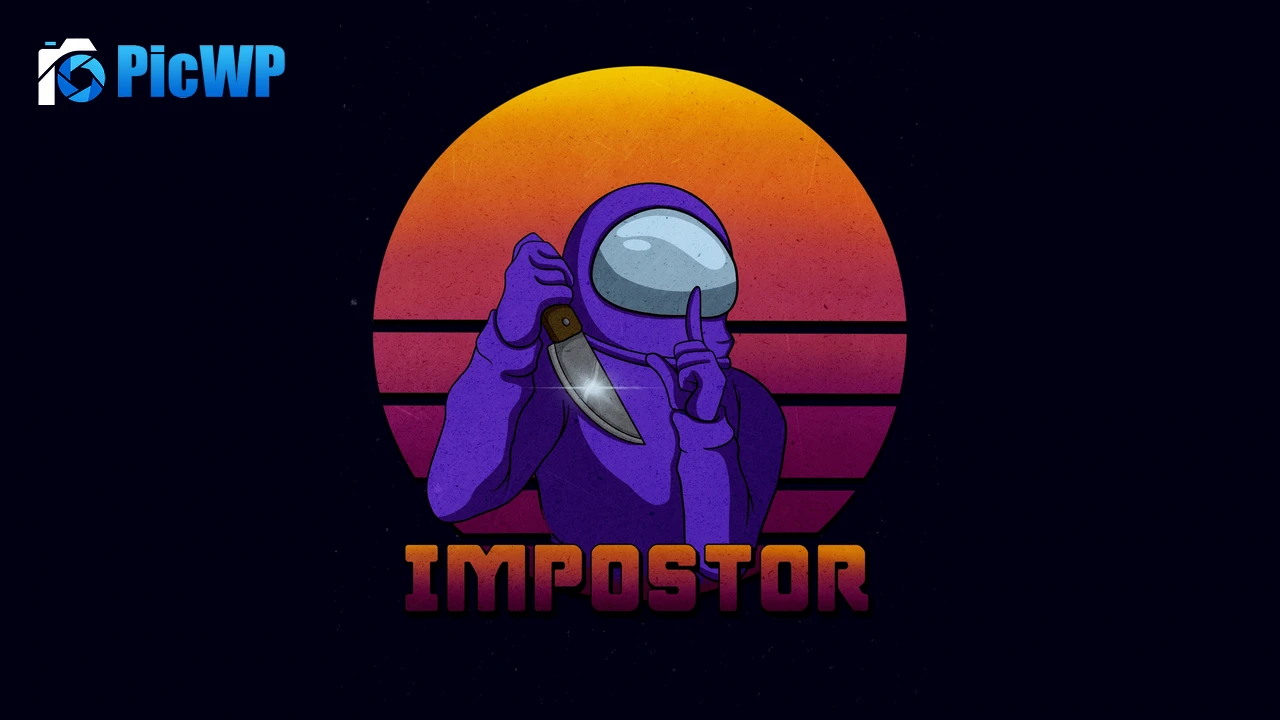Impostor Among Us 4K PC Wallpaper
