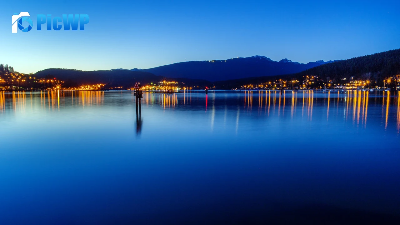 Burrard Inlet Fjord 4K PC Wallpaper