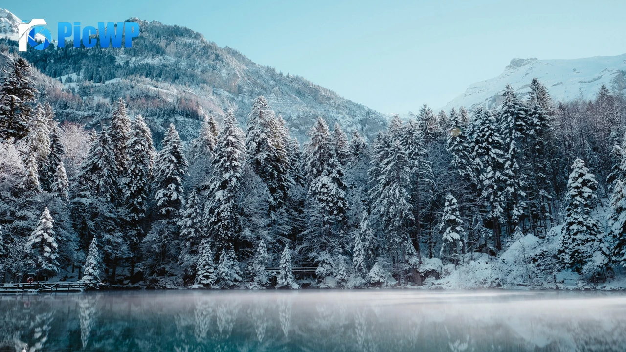 Snow mountains Glacier 4K PC Wallpaper
