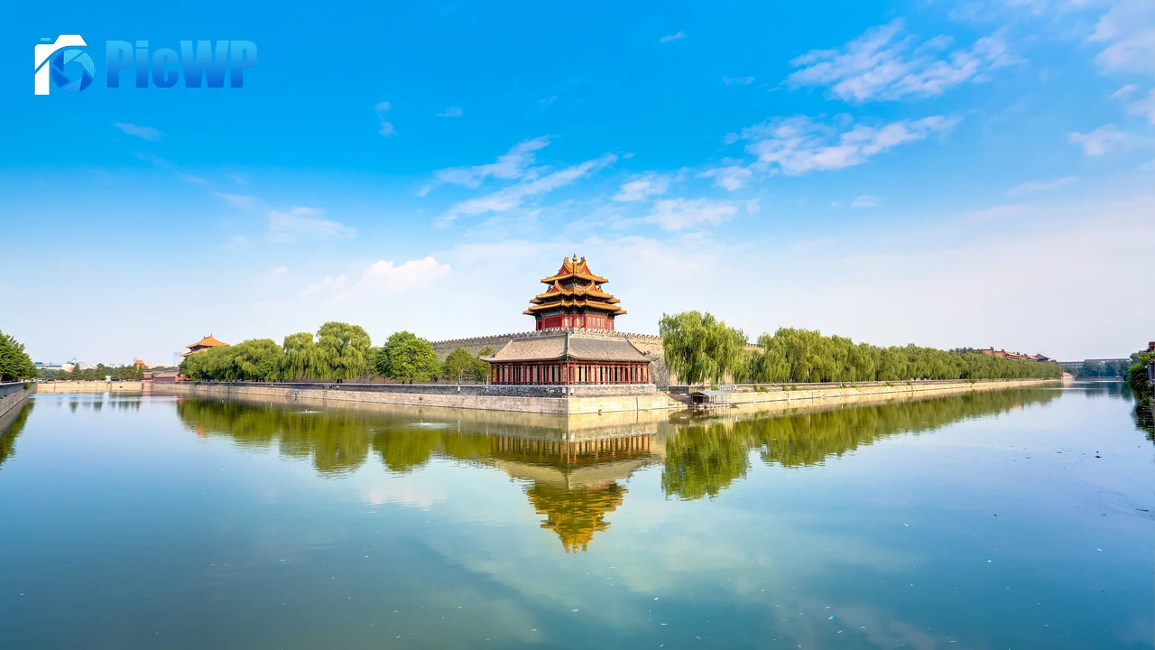 Forbidden City China 4K PC Wallpaper