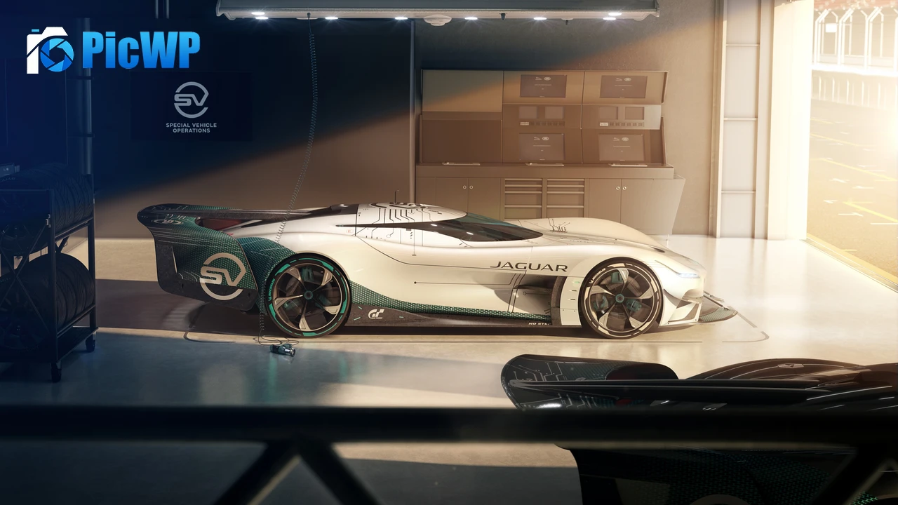 Jaguar Vision Gran Turismo SV 4K PC Wallpaper